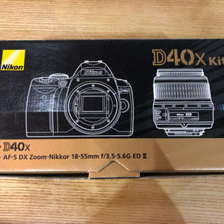 Nikon ニコンデジタル一眼レフカメラ D40xの画像