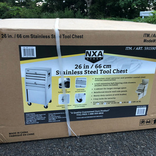 NXA STEEL ステンレス ツールチェスト＆キャビネット