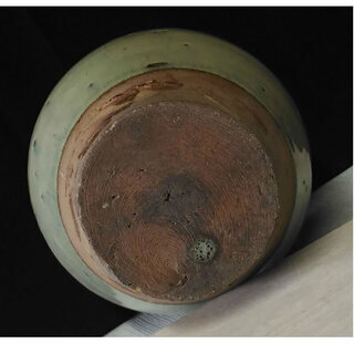 a802 上野焼(あがのやき) 小壺 徳利 花入れ 合わせ箱の画像