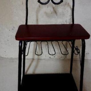 椅子つきシューズラックの画像