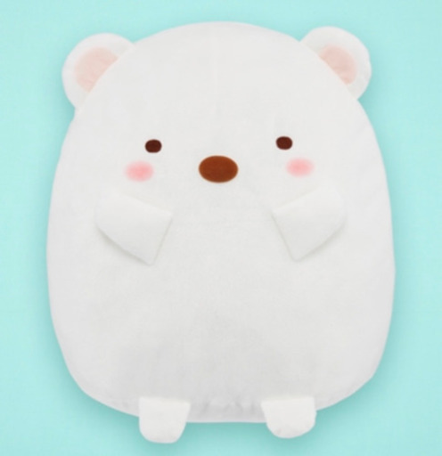 すみっコぐらし ほんのりほっぺぬいぐるみXL プレミアム しろくま 新品未使用品