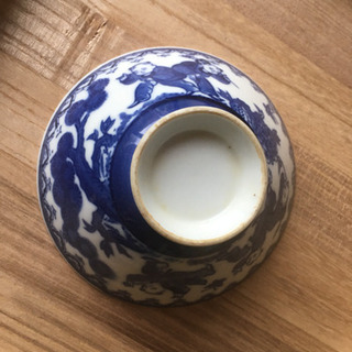 (骨董？)同柄 お茶碗、小皿10枚セットの画像