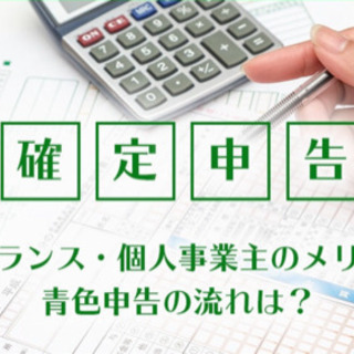 簡単な青色申告を手伝ってくれる方探しています。