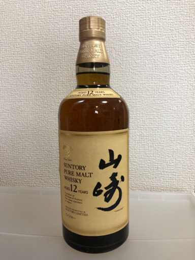 【未開栓】SUNTORY サントリー 山崎 12年 PURE MALT ピュアモルト ウィスキー 750ml 43% 箱無  父の日にもおススメ