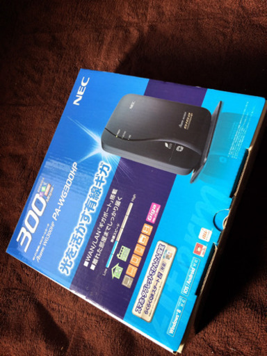 Wi-Fiルータ(無線LAN) NEC PA-WG300HP