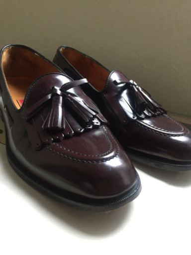 赤茶 ローファー コールハーン 美品