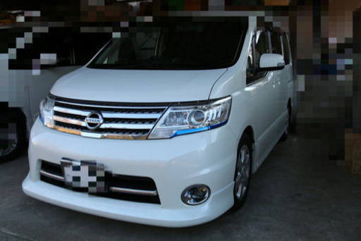 C25後期 セレナ ハイウェイスター用フロントスポイラー