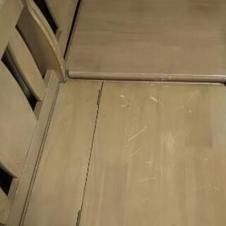 【値下げ】コーナー　収納付き　ダイニングテーブルセットの画像