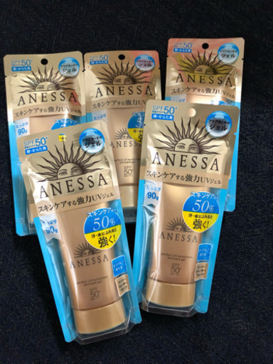 アネッサ ジェル90g  5本セット