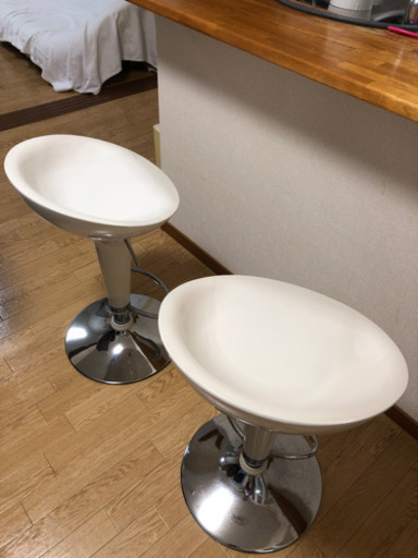 カウンターチェアー2脚セット