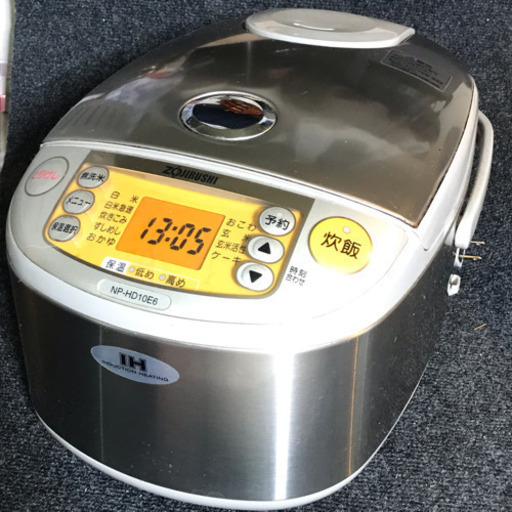象印 IH炊飯器 5.5合 NP-HD10E6 2010年製