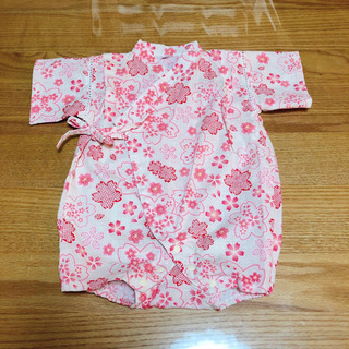 ［Size 70］女の子 甚平ボディ服 着用1回