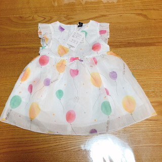 ［Size 80］新品 ベビー ワンピース 西松屋