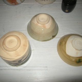 練習用お茶道具の画像