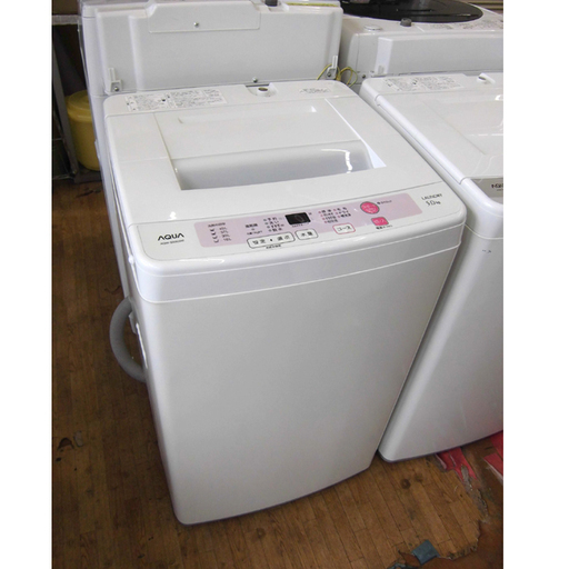 札幌 2015年製 5kg 全自動洗濯機 アクア AQW-S50C 一人暮らし