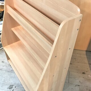 ワールドワイドキッズ 教材収納棚 (本棚/絵本棚/ラック) 志木 買取帝国の画像