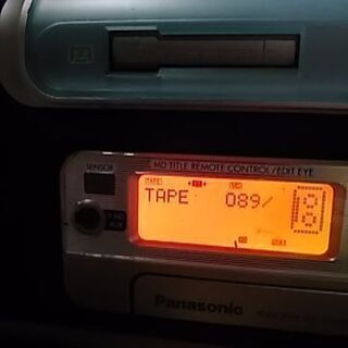 CD、MD、カセットが聞けるパナソニックポータブルプーレーヤーいかがですかの画像
