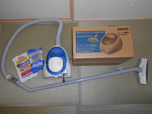 サンヨー掃除機　紙パック式