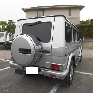 H17　G500ロング　４WD　キーレス　本革シート　サンルーフ　背面スペア　車検１年11月　13680の画像