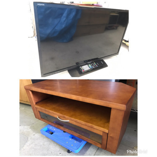 激安‼︎ テレビボード付き HDD録画対応 シャープ液晶テレビ 32インチ 2015年