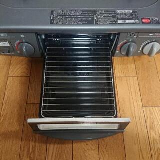 2009年製 ガスコンロ リンナイ LPガステーブル　RTS-336WNTS-(BK)の画像