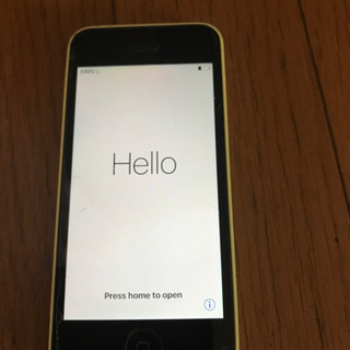 iPhone5c イエロー 16GB au