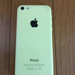 iPhone5c イエロー 16GB auの画像