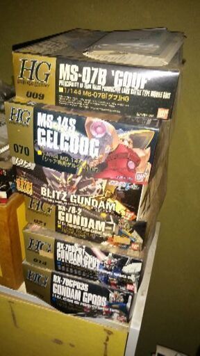 古いガンプラ激安大量処分