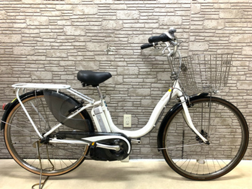 東京23区配達無料  新基準  ヤマハ パスナチュラ 8.1Ah リチウム 電動自転車 中古