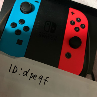 Switchとマリオカート∞のセットの画像