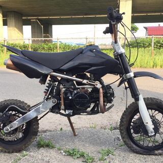★①中華 ミニモト LIFAN 125ccエンジン 始動動画有 ジャンク部品取りに★交換下取り上取り可札幌の画像