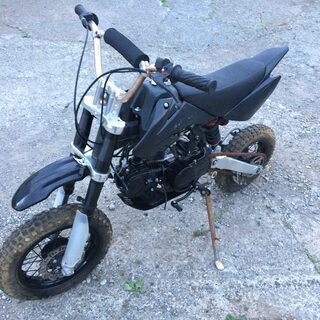 ★②中華 ミニモト LIFAN 125ccエンジン 始動動画有 ジャンク部品取りに★交換下取り上取り可札幌の画像
