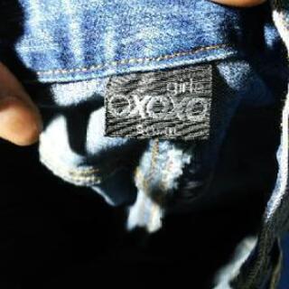 GIRLS ＸＯＸＯ デニム150の画像