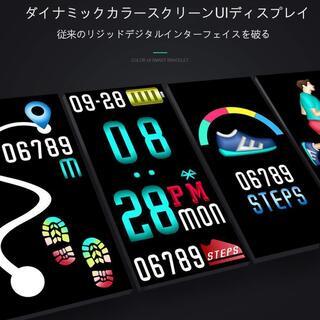 【新品/未使用】スマートブレスレット iPhone/iOS/Android対応の画像