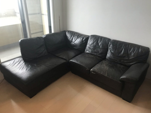 【ニトリのＬ字型ソファー】