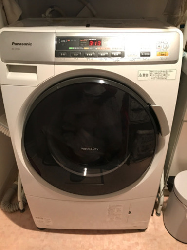 (Panasonic) パナソニック 6.0kg ドラム式洗濯乾燥機【左開き】