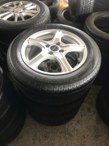 175/65/15 Bridgestone アルミホイール付き★取り付け無料★