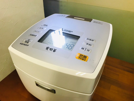 060700☆三菱 5.5合炊 炊飯器 15年製☆