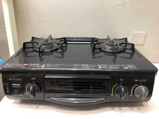 リンナイ LPガスコンロ ガステーブル グリル未使用