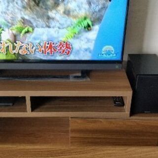 北欧 木製　デレビ台とセンターテーブル　セットの画像