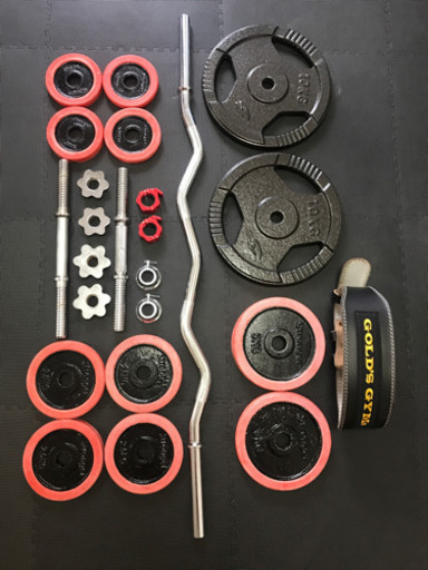 ダンベル ezバー 懸垂腹筋マシーン マット