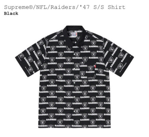 Supreme®/NFL/Raiders/'47 S/S Shirt