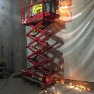 溶接工 配管 鋼材取り付け 作業