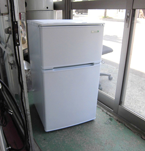 札幌 ２ドア 冷蔵庫 ９０Ｌ 2017年 YRZ-C09B1 HERBRelax 冷凍 冷蔵 90l 2ドア 本郷通店 100Lクラス