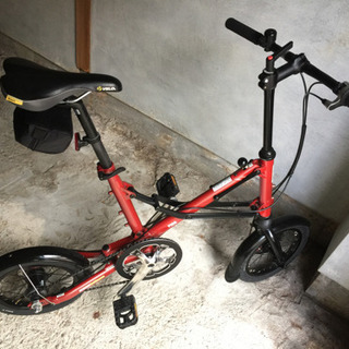 かわいい折りたたみ自転車（OXエンジニアリング PECO pocci3）売ります！の画像