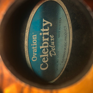 Ovation Celebrity  Deluxe CP212  オベーション エレアコ の画像