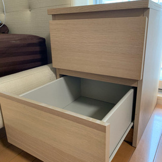 【美品】IKEA ベット脇収納