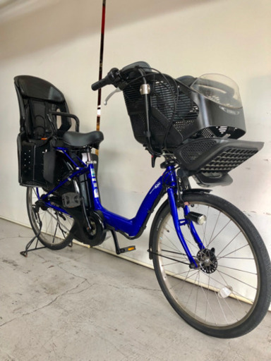 557 ヤマハ パスキッス 3人乗り 6.6ah 新基準 電動自転車 電動アシスト