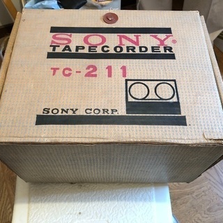ソニーテープレコーダー TC-211