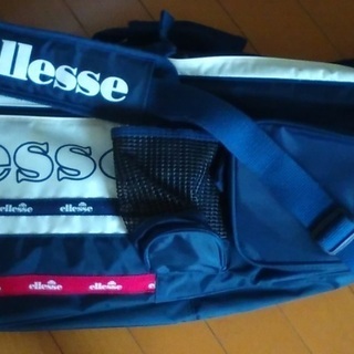 中古　テニスラケットバッグ　ellesse エレッセ